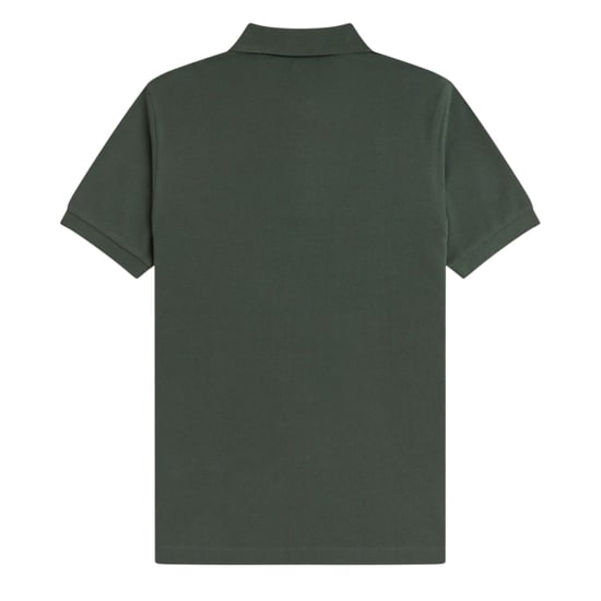 Camisa Polo Lisa Verde Militar De Fred Perry - Image 2