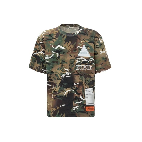 Camiseta de algodón bicolor Heron Preston - Image 1