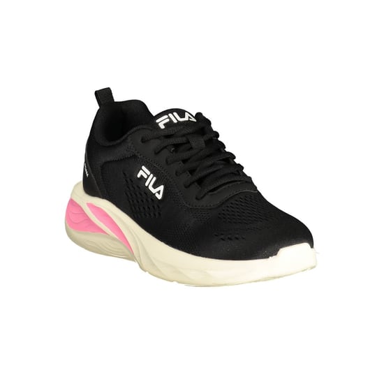 Zapatilla de mujer Fila de poliéster negro - Image 2