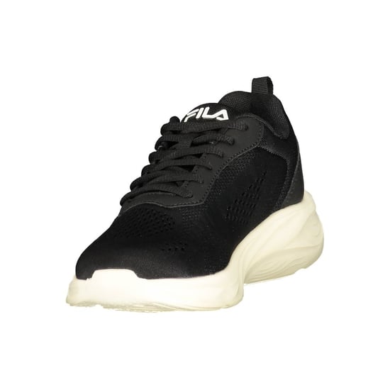 Zapatilla de mujer Fila de poliéster negro - Image 3