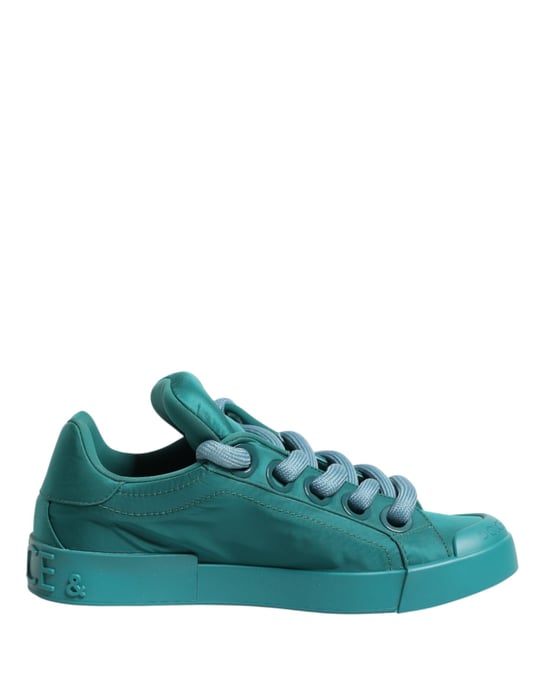 Zapatillas bajas de hombre Dolce & Gabbana Portofino en color aguamarina - Image 2