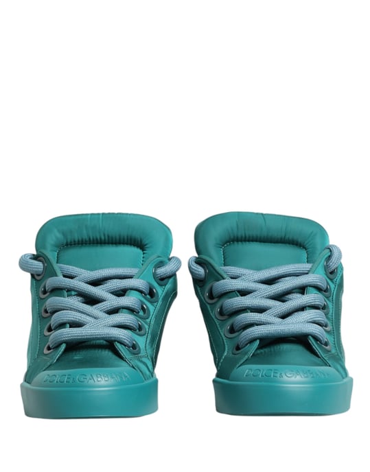 Zapatillas bajas de hombre Dolce & Gabbana Portofino en color aguamarina - Image 3