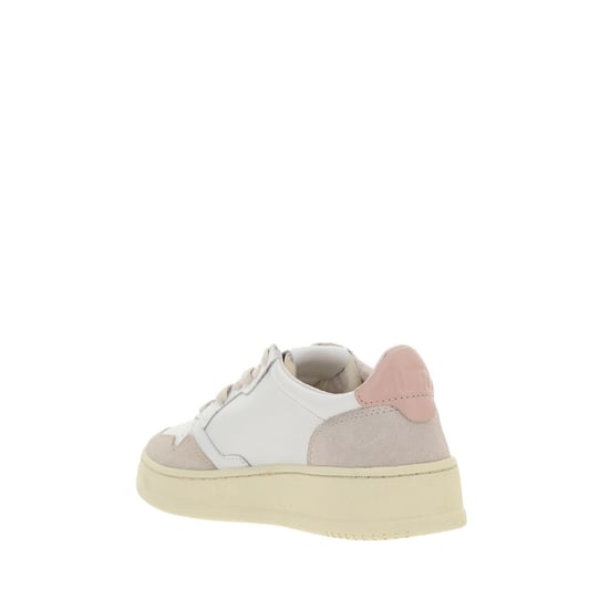 Zapatillas bajas de cuero blanco Autry - Image 3