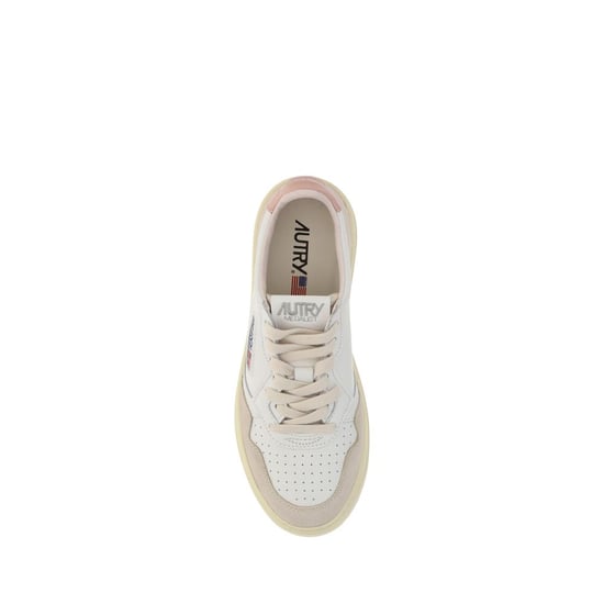 Zapatillas bajas de cuero blanco Autry - Image 4