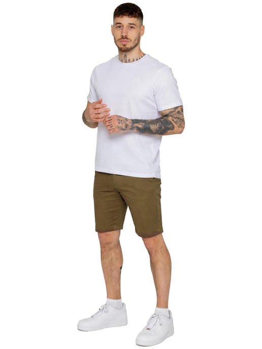 Enzo | Pantalones Cortos Chino Elásticos para Hombre - Image 5