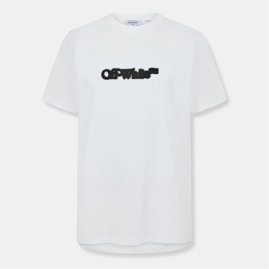 Camiseta Spray Arrow Off White para Hombre en Blanco-Negro - Image 1