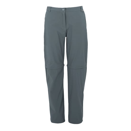 Regatta Womens/Ladies Travel Light II Packaway Hiking Trousers (Seal Grey) - Image 1