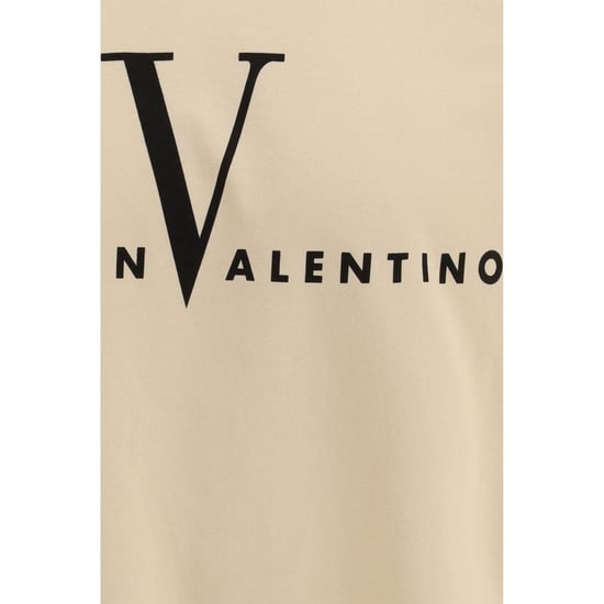 Camiseta de algodón beige Valentino - Image 3