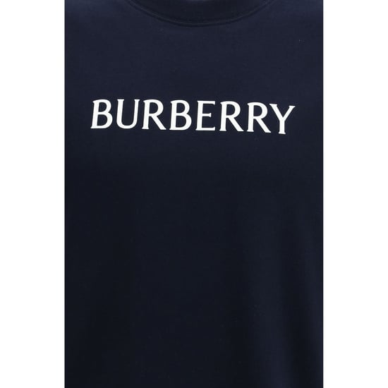 Camiseta de algodón azul Burberry - Image 3