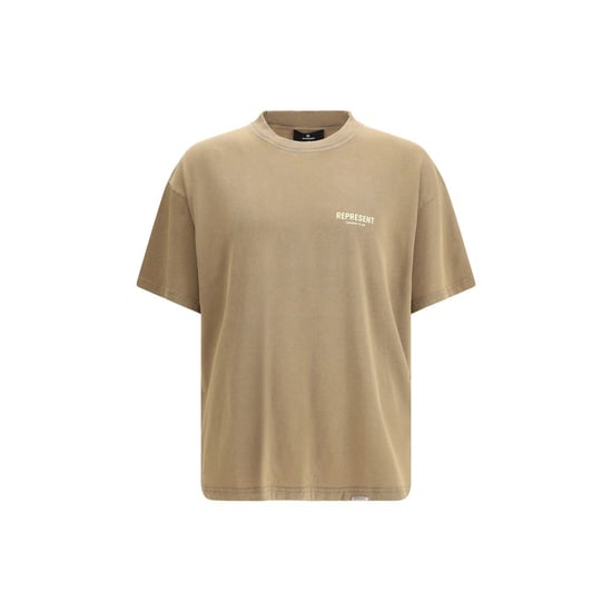 Camiseta de algodón marrón Represent - Image 1