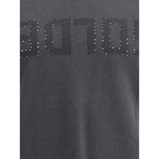 Camiseta de Cotón Gris Golden Goose - Image 3