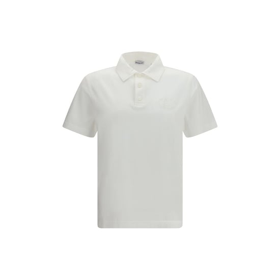 Camisa Polo de Algodón Blanca Burberry - Image 1