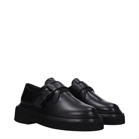 Max Mara Oxford y Derby de Cuero Negros - Image 2
