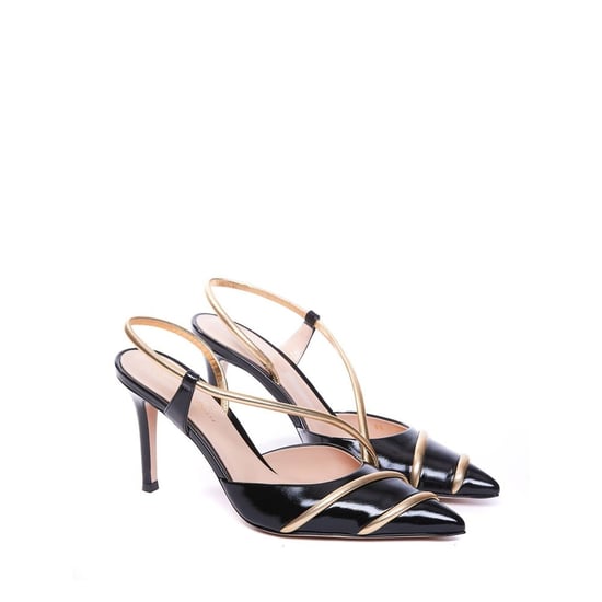 Zapatos de tacón alto de piel de cordero negra Gianvito Rossi - Image 2