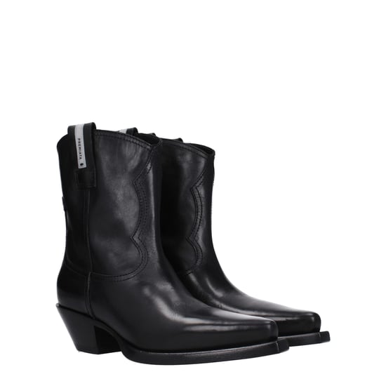 Botines Negros de Cuero Premiata - Image 2