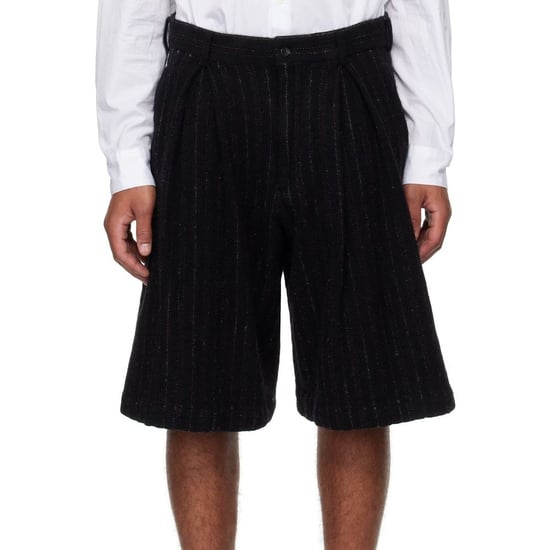 Comme Des Garçons Negro Nylon Hasta la Rodilla - Image 4