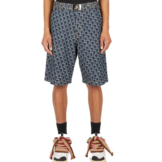 Pantalones Cortos de Algodón Azul Lanvin - Image 2