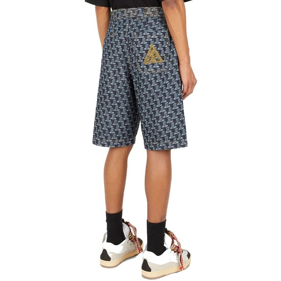 Pantalones Cortos de Algodón Azul Lanvin - Image 3