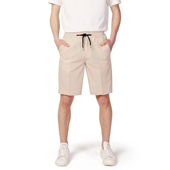 Pantalones Cortos de Nailon Beige Suns - Image 1