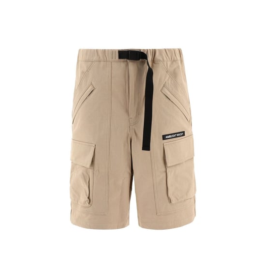 Bermudas Beige de Algodón Ambush - Image 1