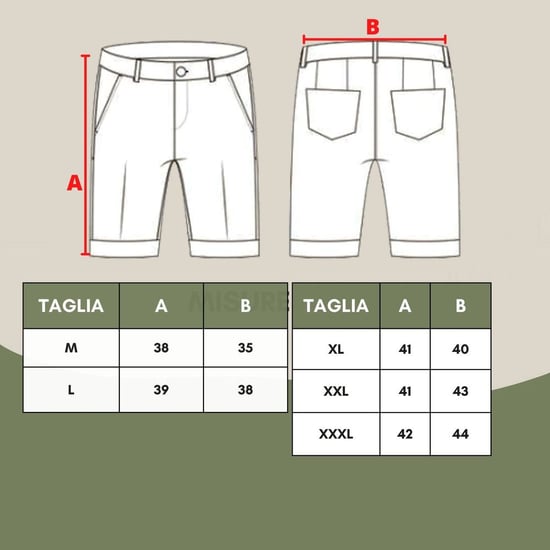 Pantalones Cortos de Poliéster Beige Malo - Image 4
