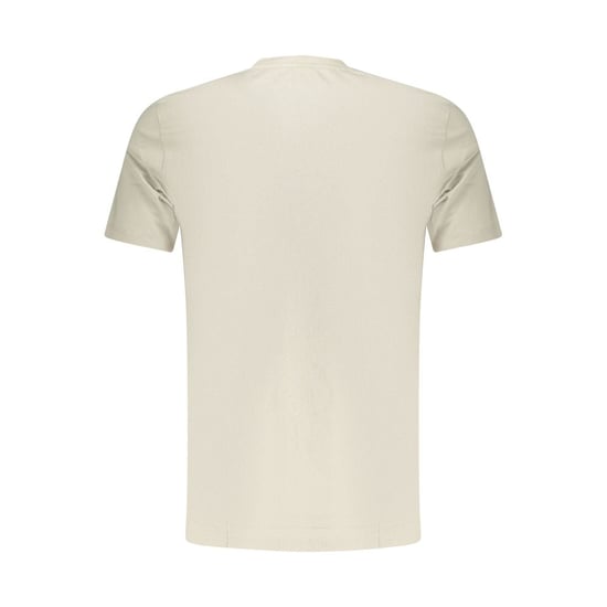 Camiseta de algodón beige para hombres Hugo Boss - Image 2
