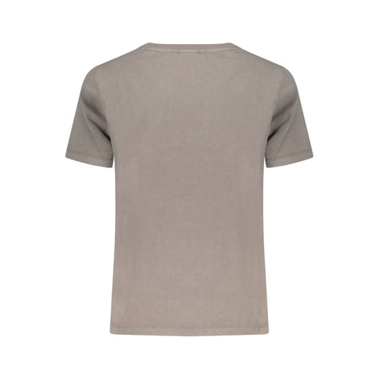 Camiseta de algodón para mujer Desigual Grigio - Image 2