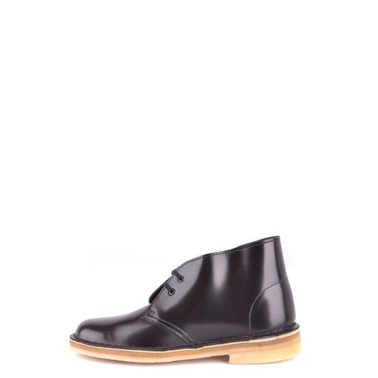 Botas de cuero negro con cordones Clarks - Image 3