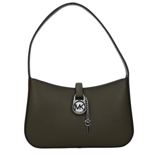 Bolso de mano de piel verde Michael Kors - Image 1