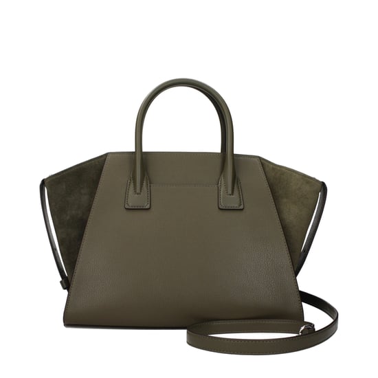 Bolso de Mano de Cuero Verde Michael Kors - Image 3