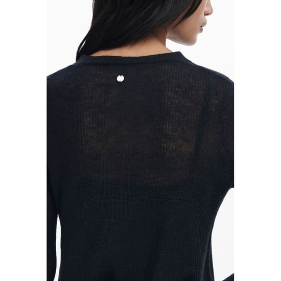 Vestido de mujer de poliéster negro Desigual - Image 3