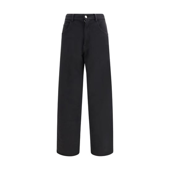 Pantalones Deportivos de Algodón Negros MM6 - Image 1