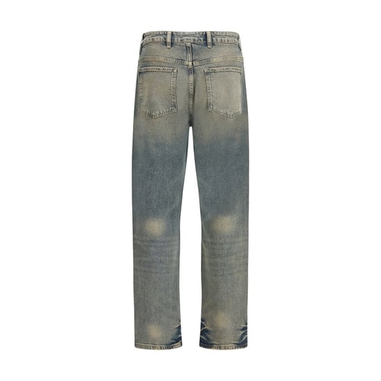 Jeans Rectos de Algodón Azul Represent - Image 2