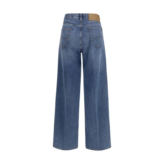 Jeans de algodón azul de corte relajado Jacob Cohen - Image 2
