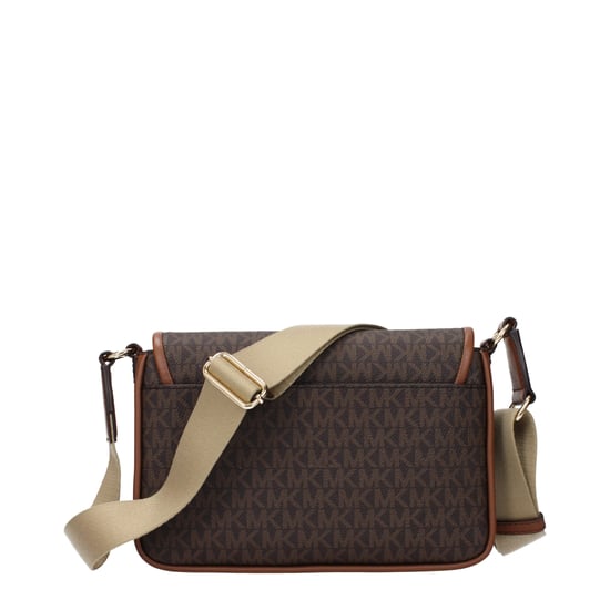Bolso cruzado de tela marrón Michael Kors - Image 3