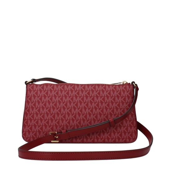 Bolso Cruzado de Tela Rojo Michael Kors - Image 3
