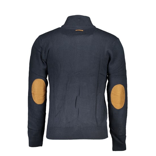 Cárdigan de algodón azul para hombre Gianmarco Venturi - Image 2