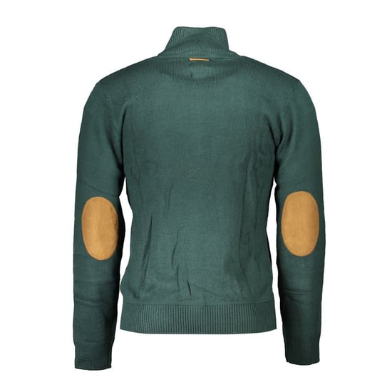 Cardigan de algodón para hombre Gianmarco Venturi Verde - Image 2