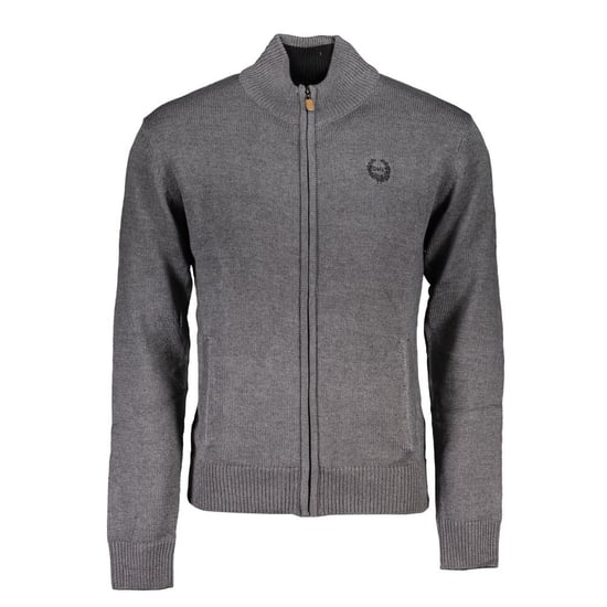Cardigan de algodón gris para hombre Gianmarco Venturi - Image 1