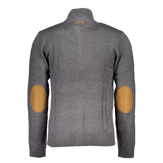Cardigan de algodón gris para hombre Gianmarco Venturi - Image 2