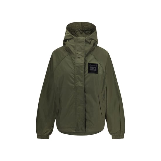 Chaqueta de Nylon Bicolor Ganni - Image 1