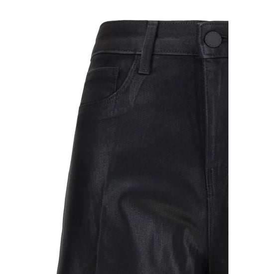 Pantalones Casual de Algodón Negros L'Agence - Image 3