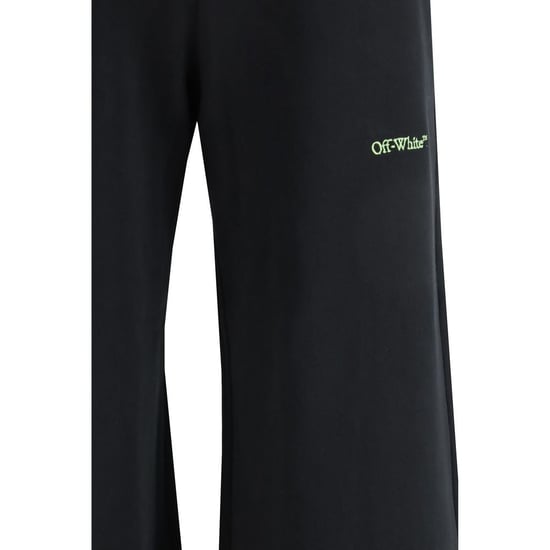 Pantalones Casuales de Algodón Negros Off-White - Image 3