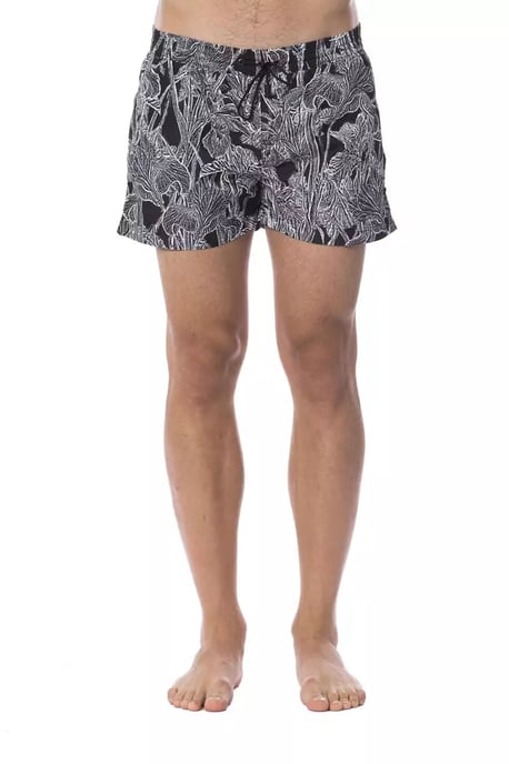 Bañador de Hombre Roberto Cavalli Sport en Poliéster Negro - Image 1