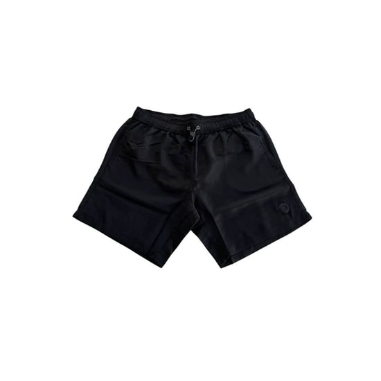 Short de baño para hombre en poliéster negro Trussardi Beachwear - Image 1