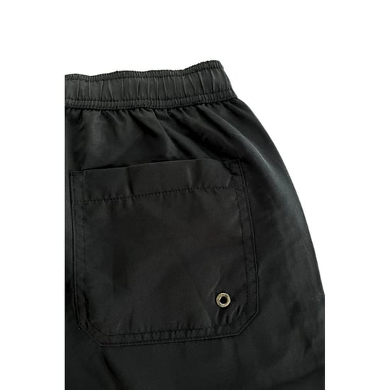 Short de baño para hombre en poliéster negro Trussardi Beachwear - Image 3