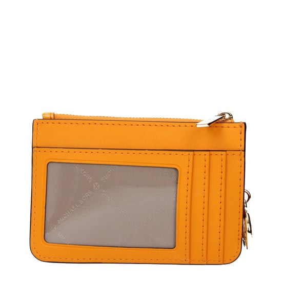 Billetera de Cuero Naranja Michael Kors - Image 2
