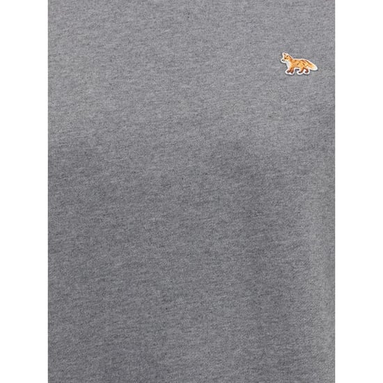 Sudadera de algodón gris Maison Kitsuné - Image 3