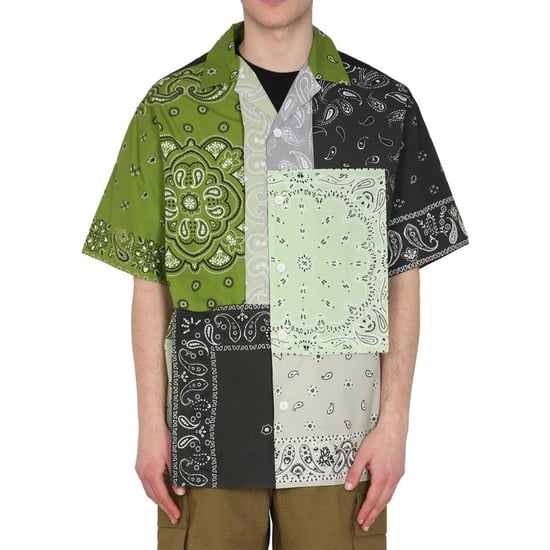 Camisa de Algodón Bicolor de Manga Corta Kenzo - Image 2
