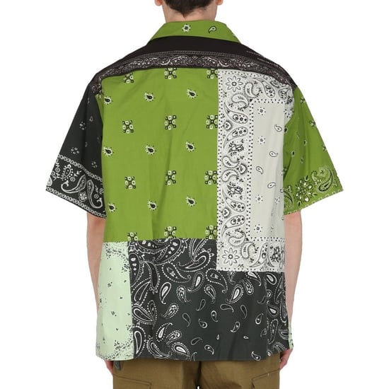 Camisa de Algodón Bicolor de Manga Corta Kenzo - Image 3